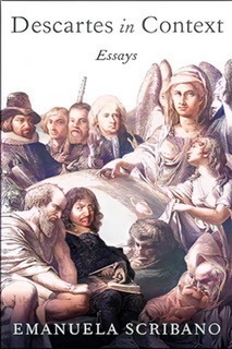 An enhanced and colorized book cover for "Descartes in Context: Essays" (2023) by Emanuela Scribano used for displaying the book. 