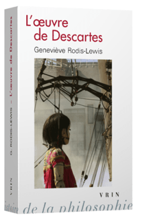 The color book cover for "Oeuvres de Descartes" by Genevieve Rodis-Lewis.