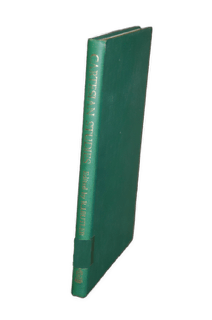 An enhanced 3D green book cover spine facing viewer with a white square containing the black font title and author's name for "Cartesian Studies" by R. J. Butler used to visually identify it.