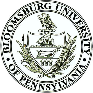 An enhanced colorized seal of Bloomsberg Commonwealth University.