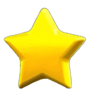 An enhanced yellow five-pointed star is used as a bullet point.
