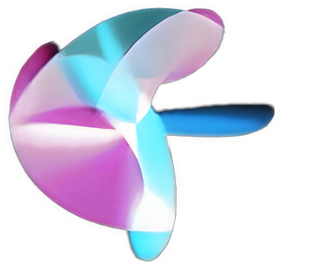 An enhanced abstract blob with a blue proboscis pointing to the right is used as a bullet point.