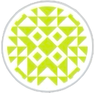 An enhanced cutout of a light lime green circular mandala with four diamonds centered and radiating outward is used as a bullet point.