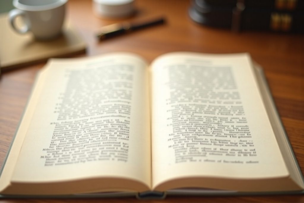 An AI-generated hyperrealistic image of an open book showing footnotes is used as a featured image.