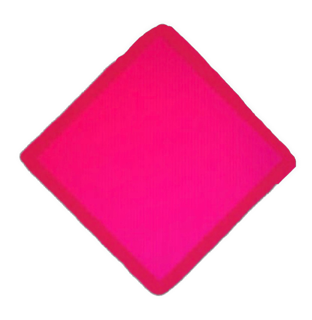 An enhanced cutout of a pink diamond with a darker edge to be used as a bullet point.