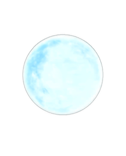An enhanced cutout of a swirling fairly faded light blue sphere is used as a bullet point.