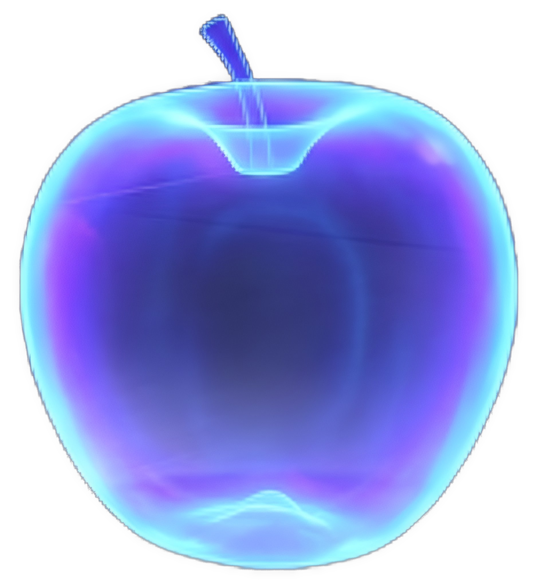 An antimatter purple and light blue apple is used as a bullet point.